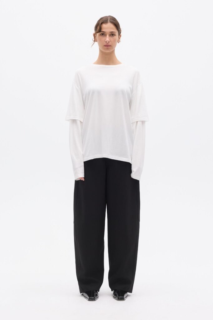 PAX LONG SLEEVE TEE - WHITE