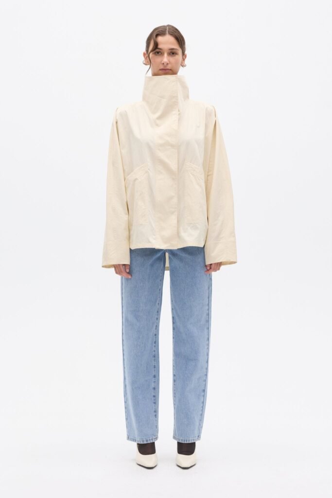 ELIZA BOMBER - IVORY