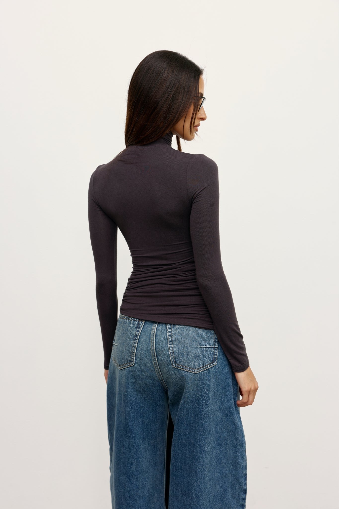 ISLEY TOP - CHARCOAL