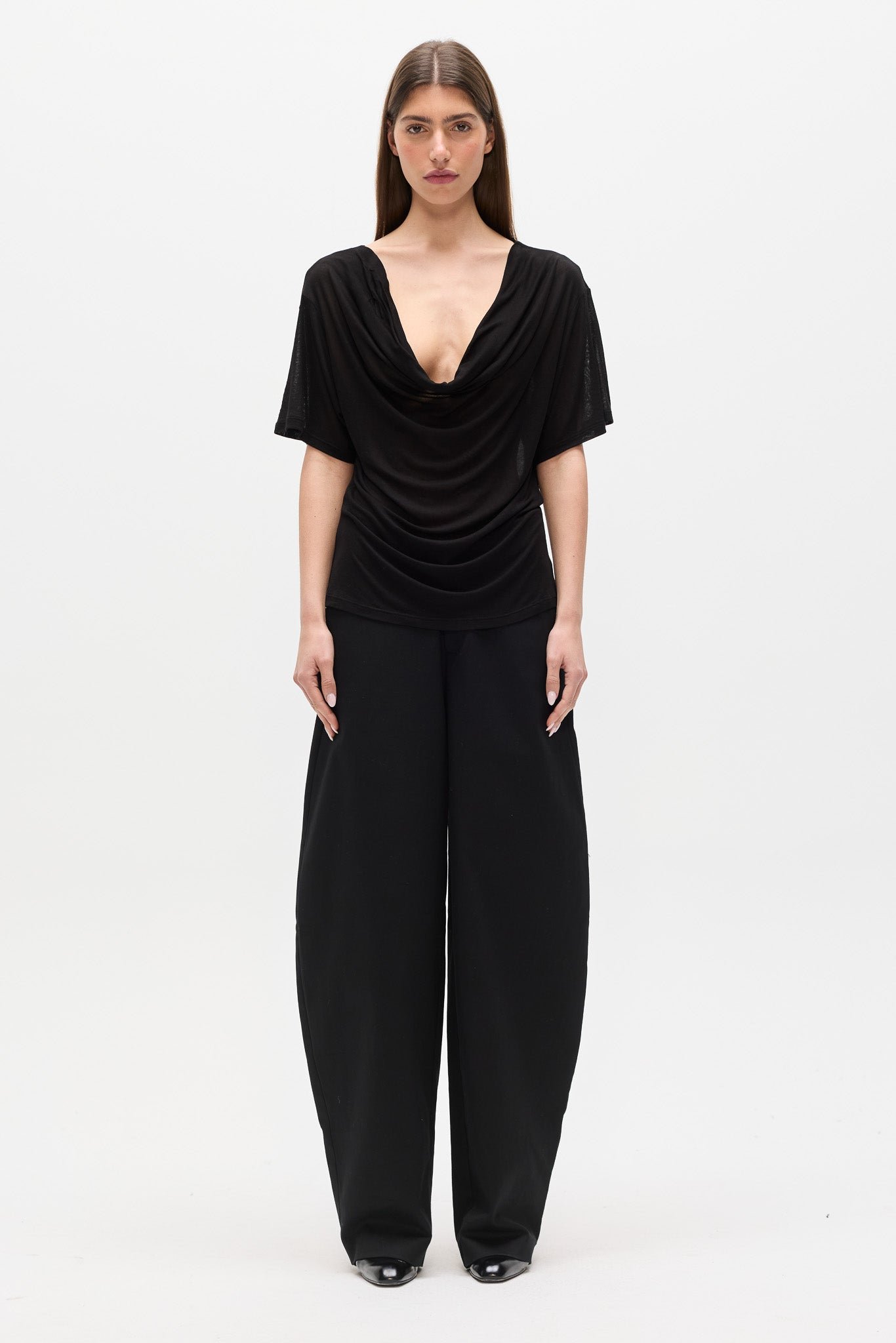 JUDITH TOP - BLACK