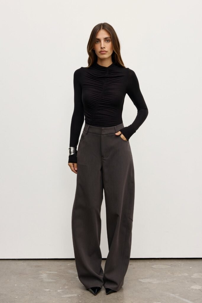 KELSIE BODYSUIT - SHADOW