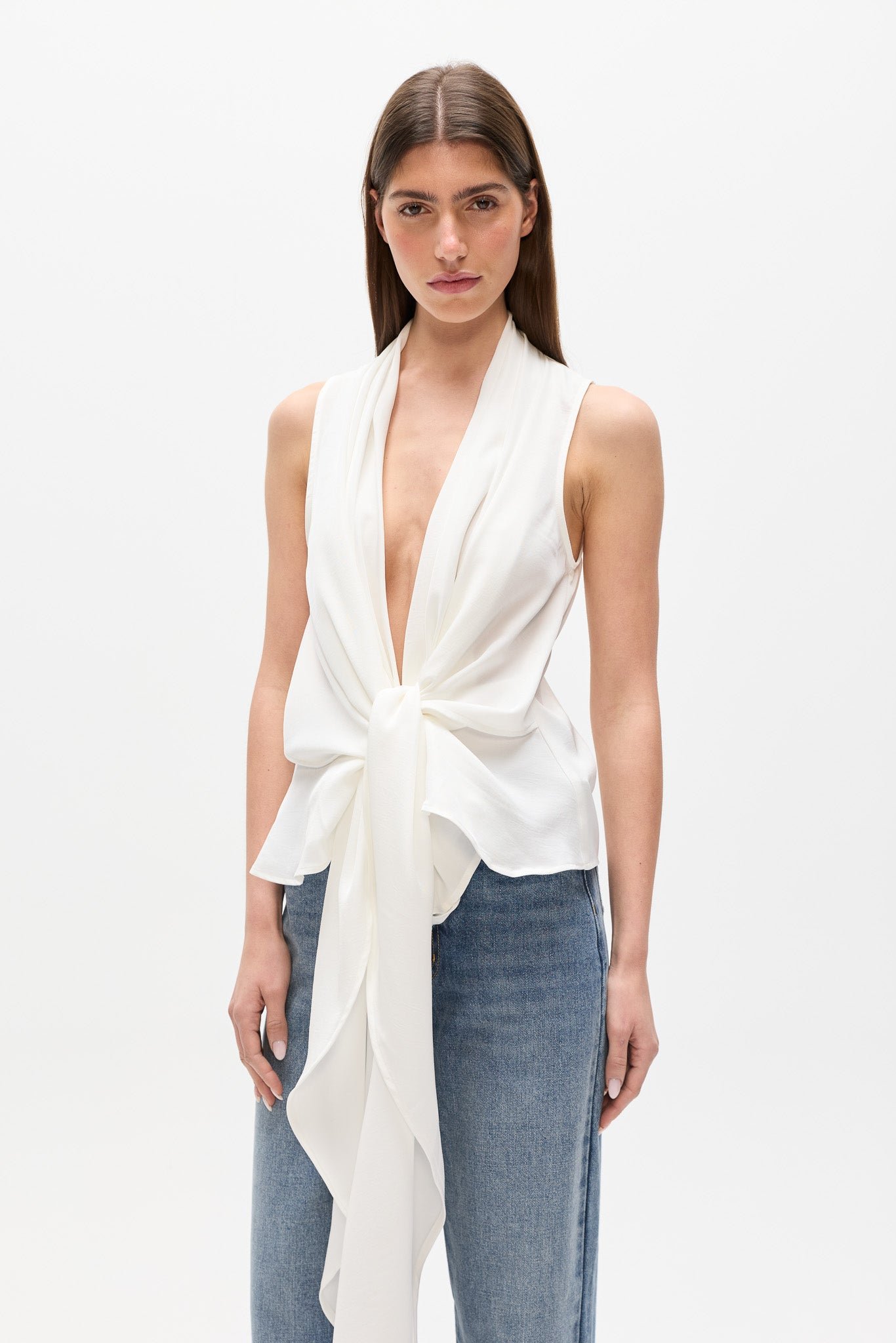 LEON TOP - WHITE