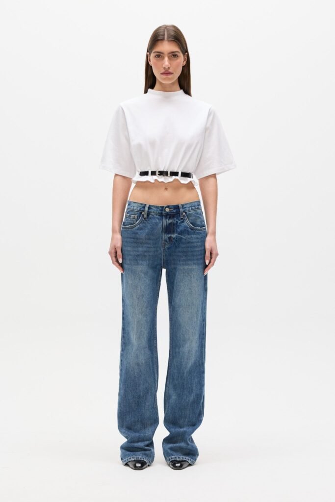 LINA T-SHIRT - CREMÉ WHITE