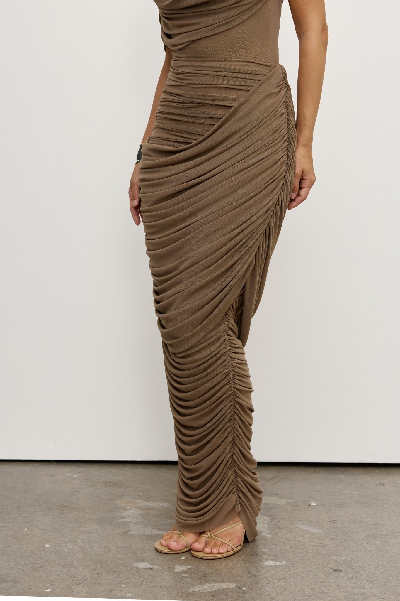 NARA SKIRT - MINK