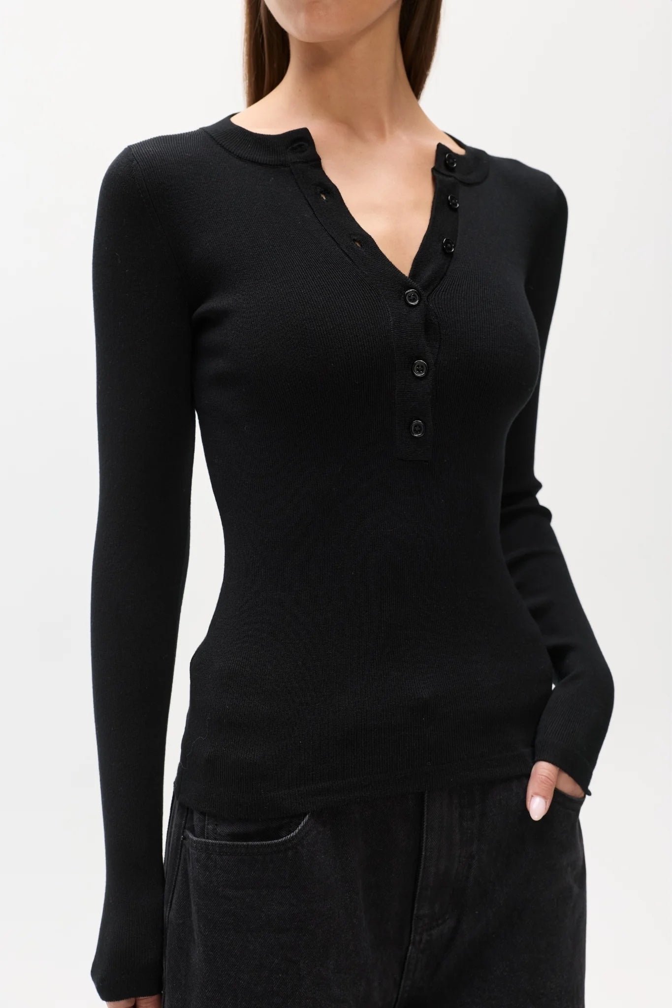 ORIEN LONGSLEEVE - BLACK