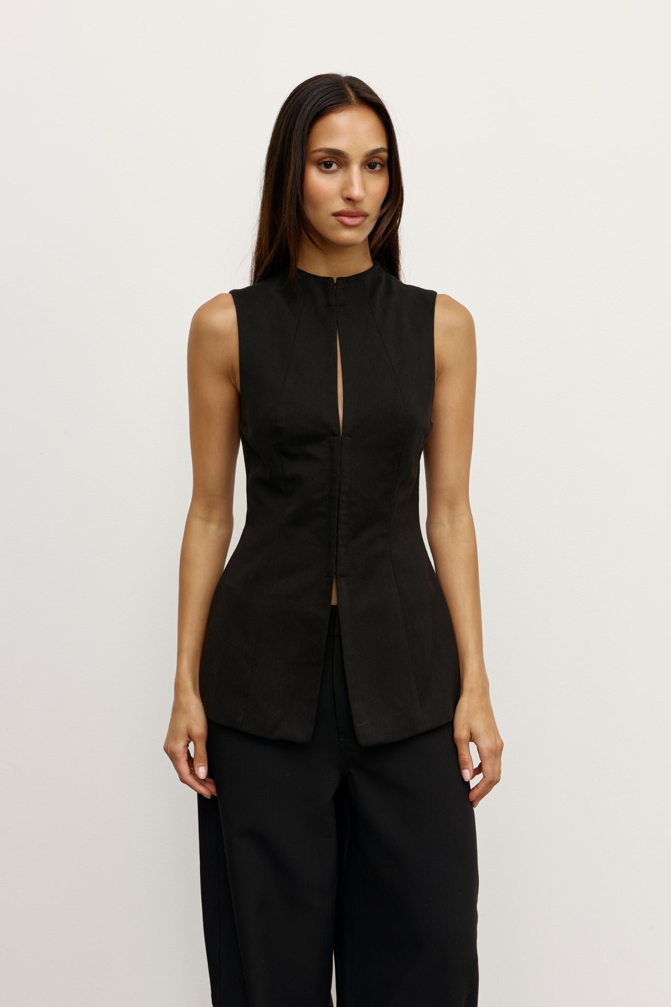 ROWE TOP - BLACK