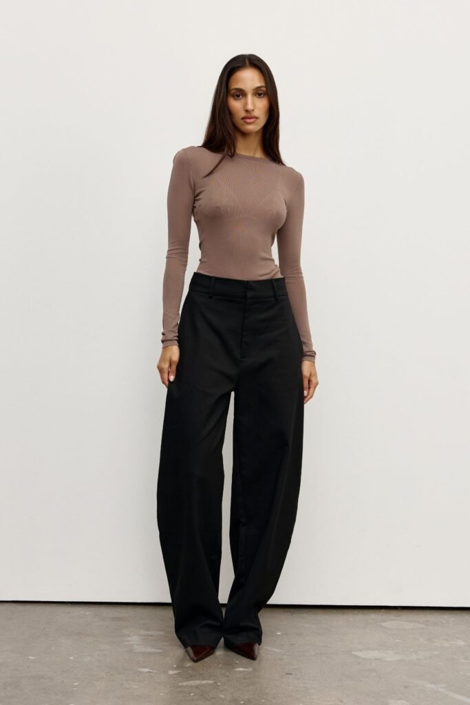 STEVIE TOP - MOUSE GREY