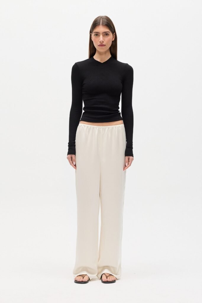 SOLENE PANT - IVORY