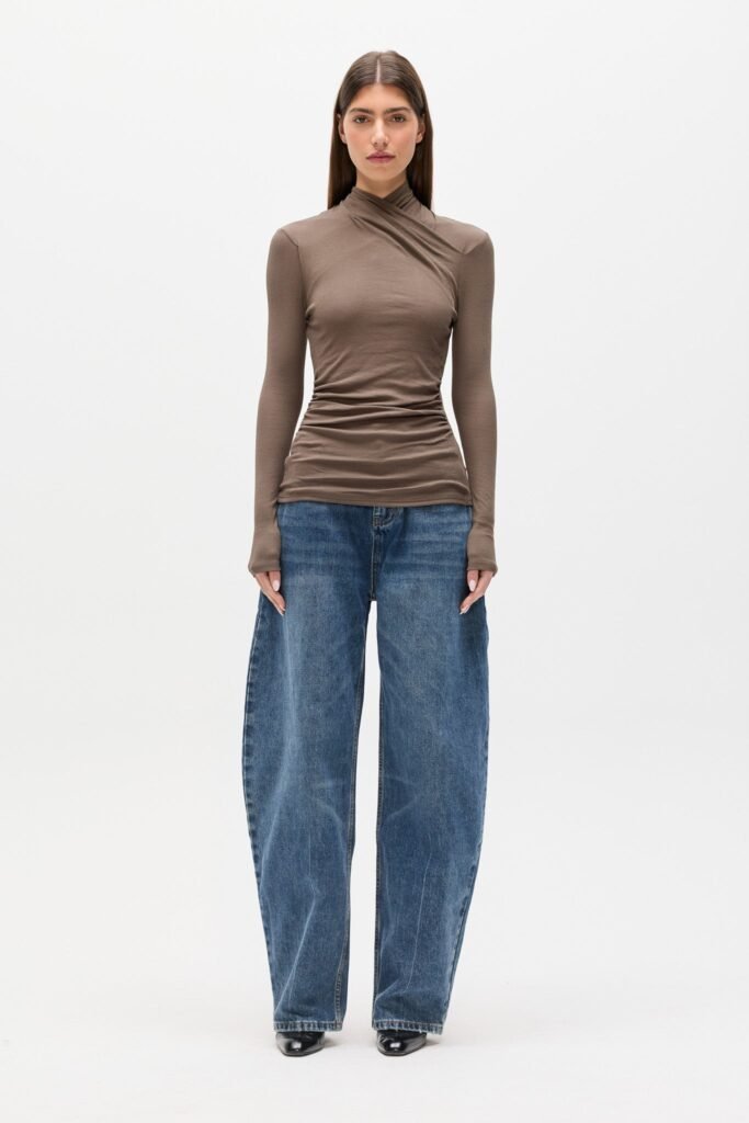 TONIA TOP - GREY