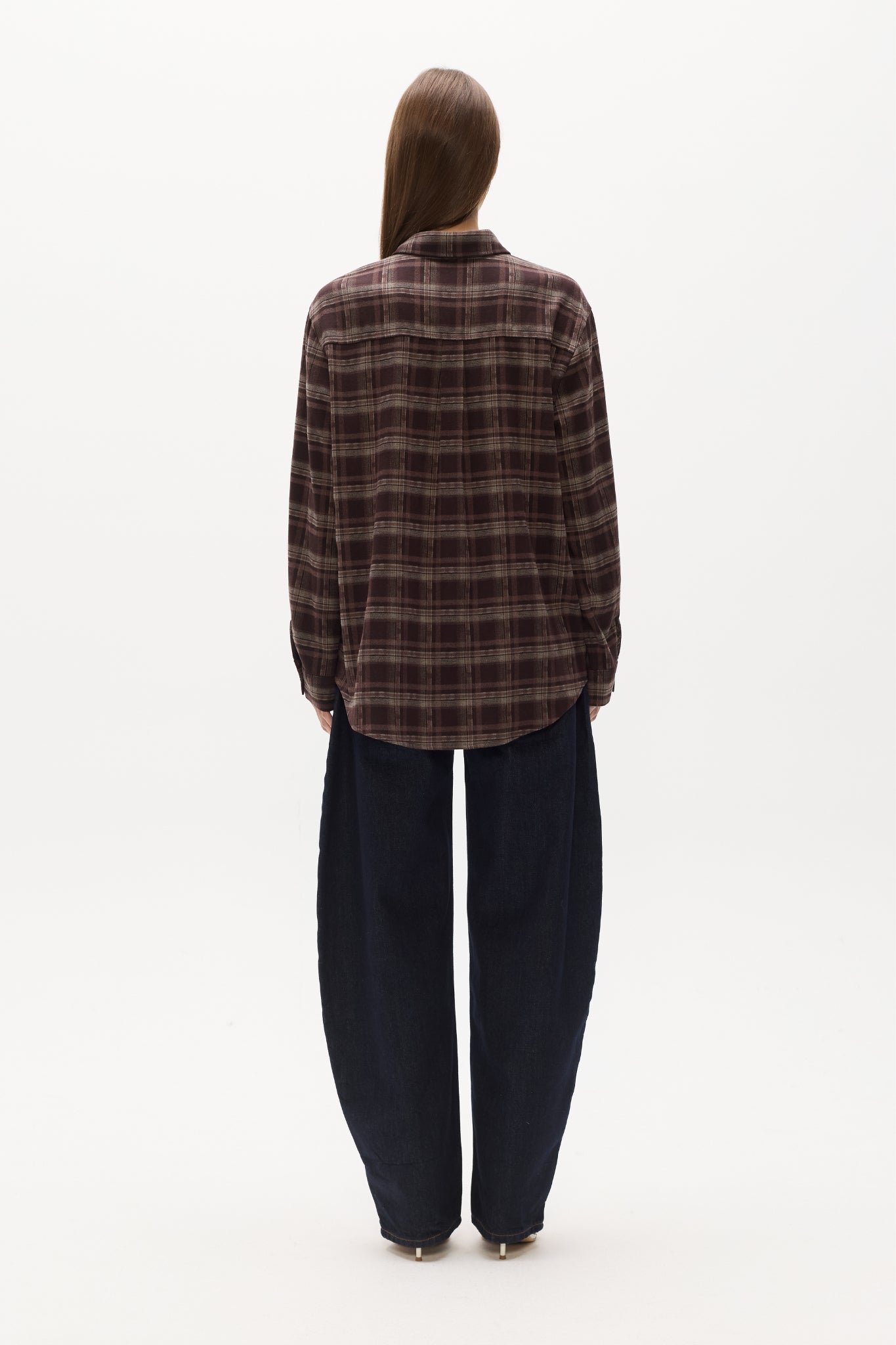 VAUGHN CAPE SHIRT - PLAID