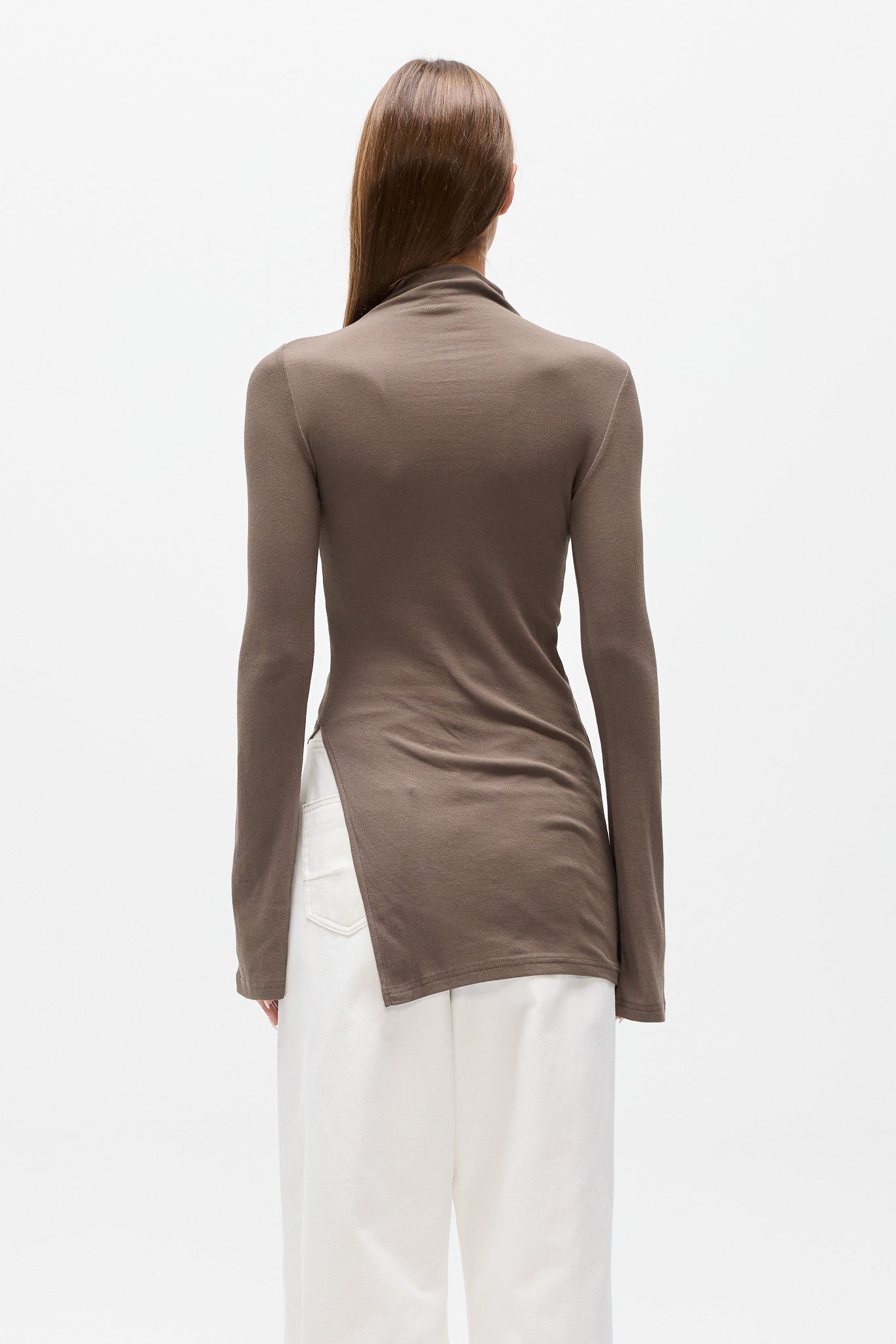 XENIA TOP - MINK